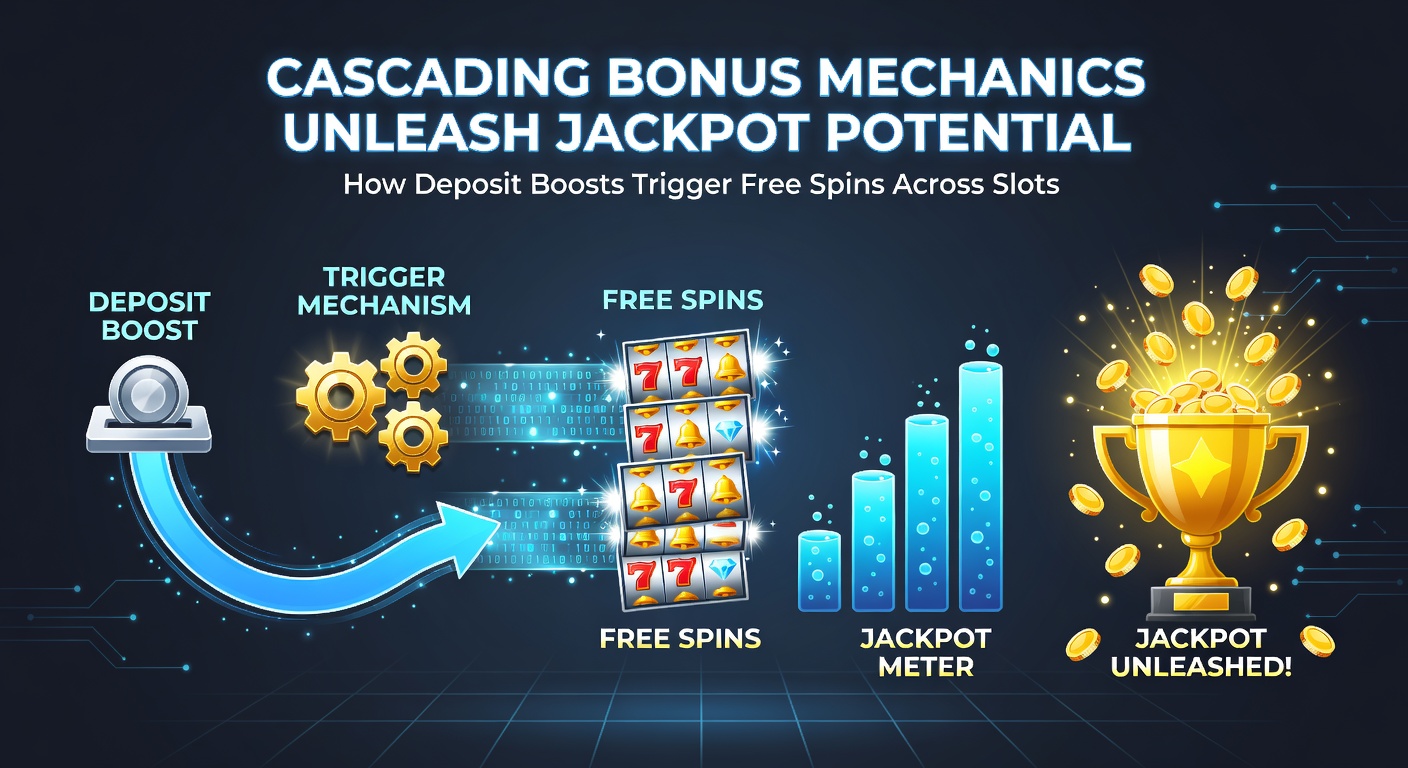 Voorbeeld van een cross-platform bonuskaskade die slots verbindt met live dealer blackjack en een sportaccumulator