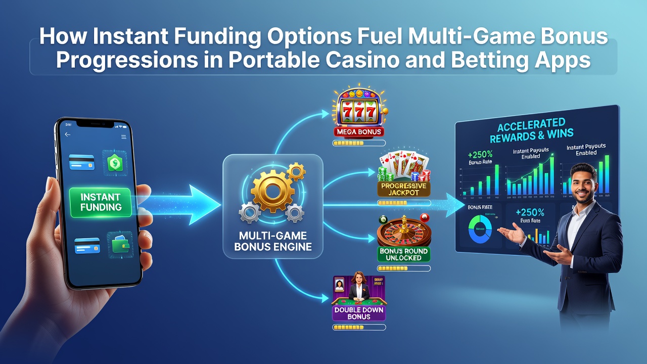 Overzicht van bonusprogressie over slots live games en sportweddenschappen in een app-interface