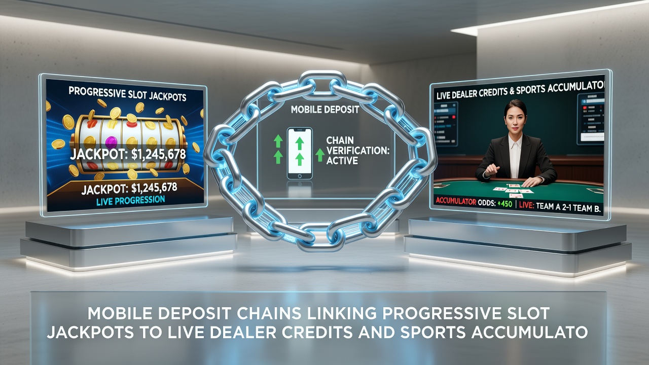 Integratie van stortingsketens met sportaccumulators en live credits