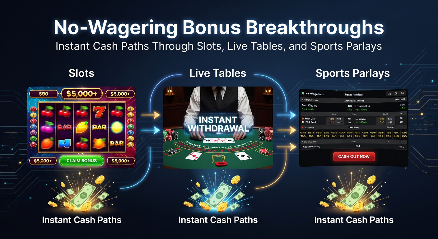 Live dealer blackjack sessie met no-wagering bonus overlay, toon cash uitbetaling na een winnende hand